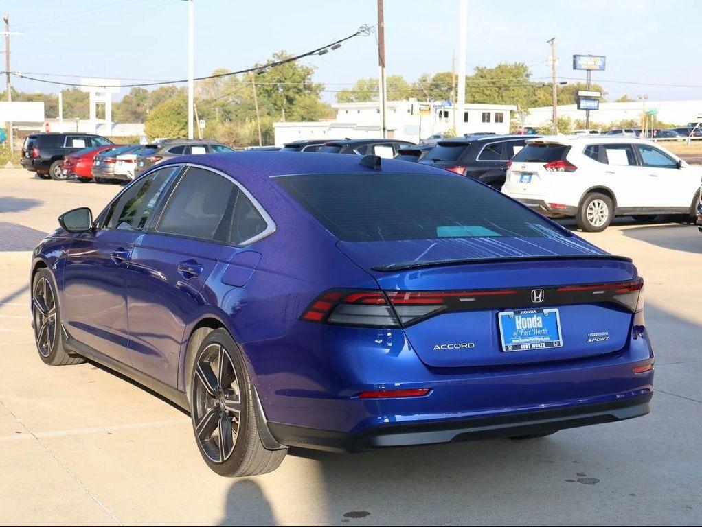 used 2023 Honda Accord Hybrid car, priced at $27,600