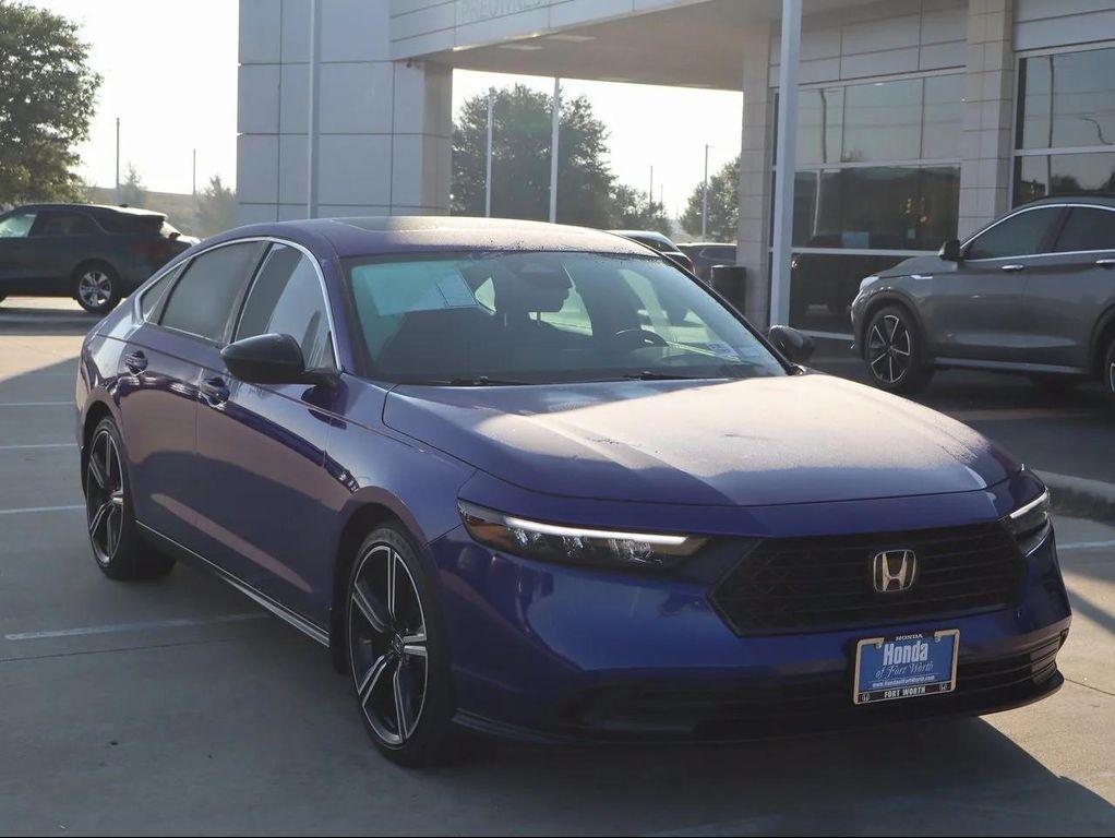 used 2023 Honda Accord Hybrid car, priced at $27,600