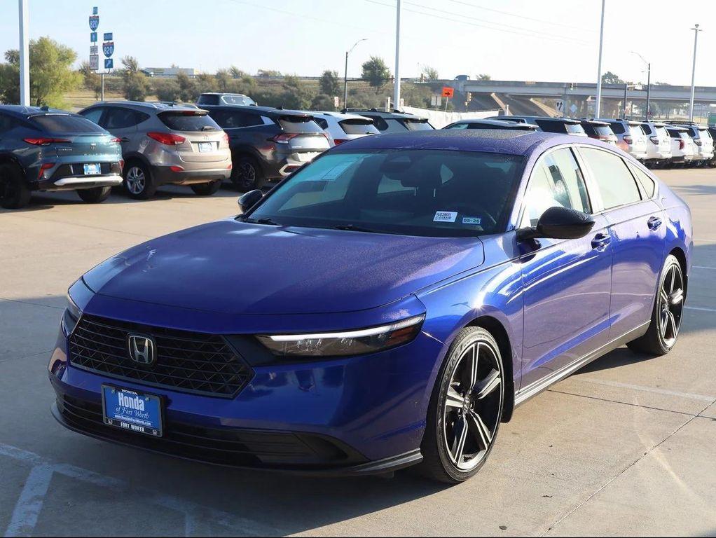 used 2023 Honda Accord Hybrid car, priced at $27,600