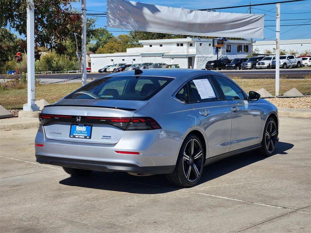 used 2024 Honda Accord Hybrid car, priced at $27,900