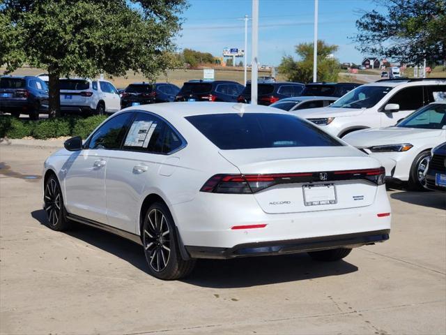 new 2025 Honda Accord Hybrid car, priced at $38,196