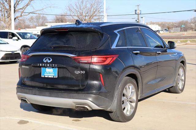 used 2020 INFINITI QX50 car, priced at $21,900