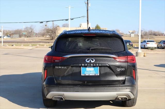 used 2020 INFINITI QX50 car, priced at $21,900