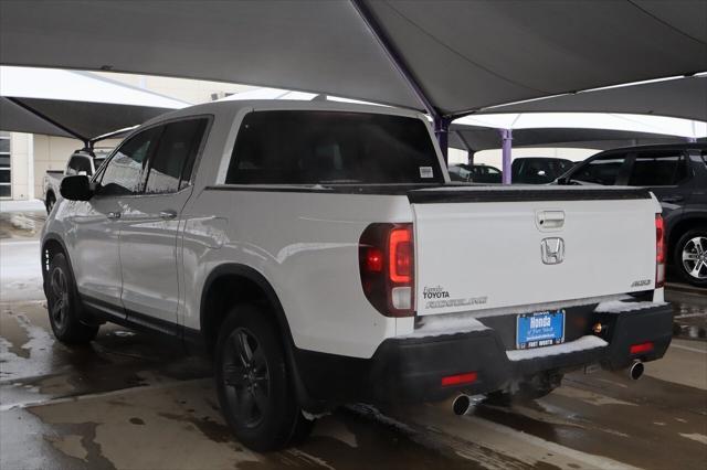 used 2023 Honda Ridgeline car, priced at $34,300