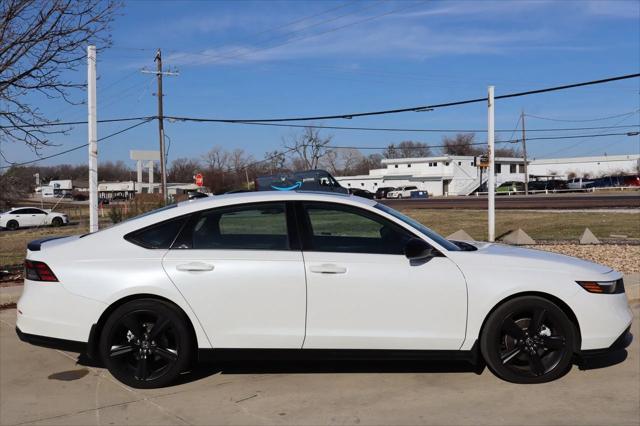 used 2024 Honda Accord Hybrid car, priced at $32,900