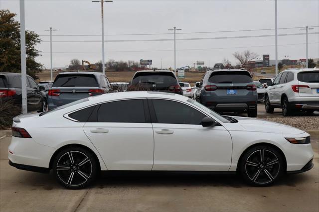 used 2024 Honda Accord Hybrid car, priced at $29,700