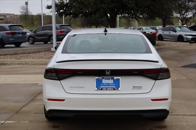 used 2024 Honda Accord Hybrid car, priced at $29,700