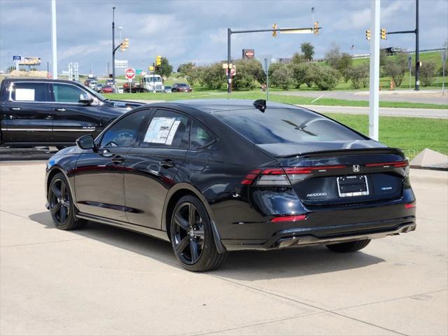 new 2024 Honda Accord Hybrid car, priced at $34,356