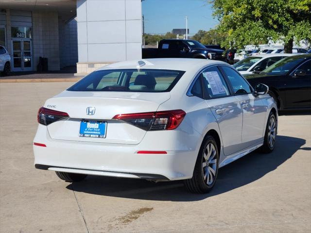 used 2023 Honda Civic car, priced at $24,950