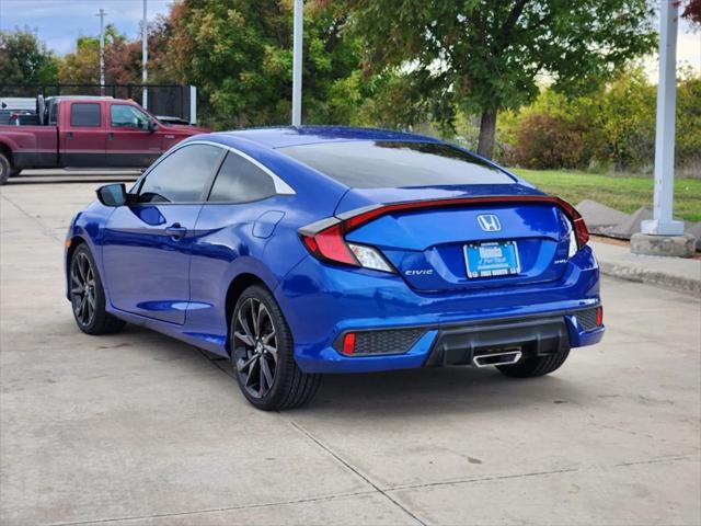 used 2019 Honda Civic car, priced at $21,400