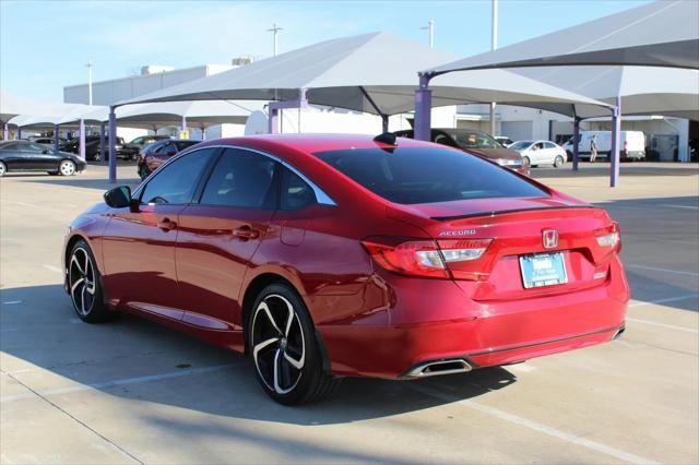 used 2021 Honda Accord car, priced at $25,600