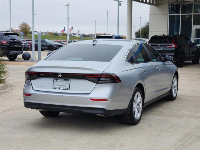 new 2025 Honda Accord car, priced at $28,401