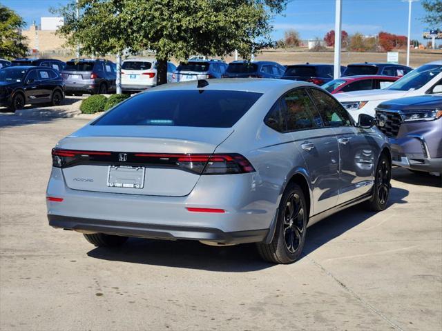 new 2025 Honda Accord car, priced at $30,850