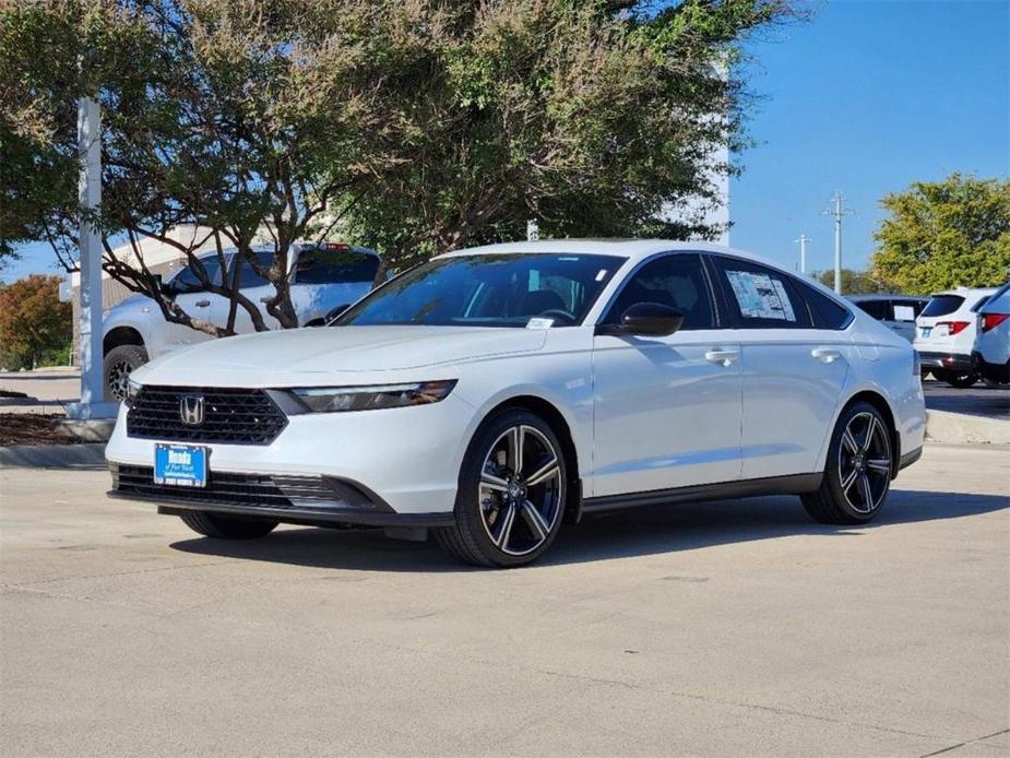 new 2024 Honda Accord Hybrid car, priced at $33,075