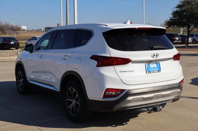 used 2020 Hyundai Santa Fe car, priced at $18,600