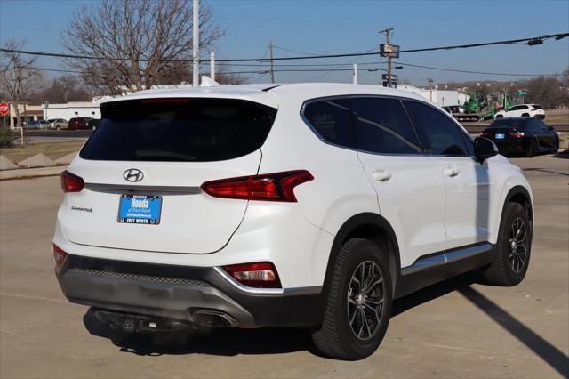 used 2020 Hyundai Santa Fe car, priced at $18,600