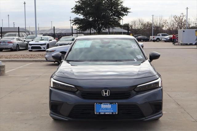 used 2022 Honda Civic car, priced at $23,900