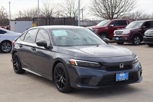 used 2022 Honda Civic car, priced at $23,900