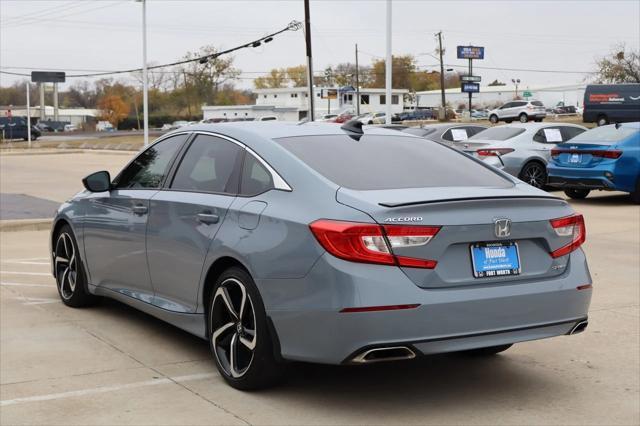 used 2022 Honda Accord car, priced at $25,800