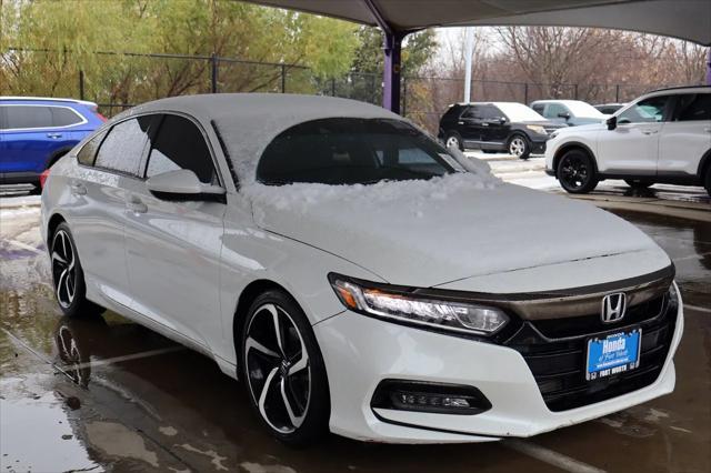 used 2018 Honda Accord car, priced at $18,900