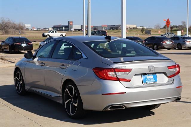 used 2022 Honda Accord car, priced at $26,250