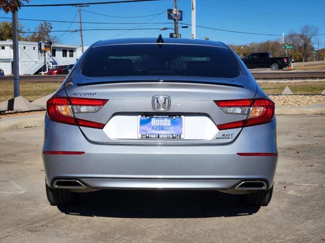 used 2021 Honda Accord car, priced at $25,500