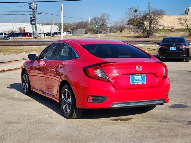 used 2019 Honda Civic car, priced at $18,600