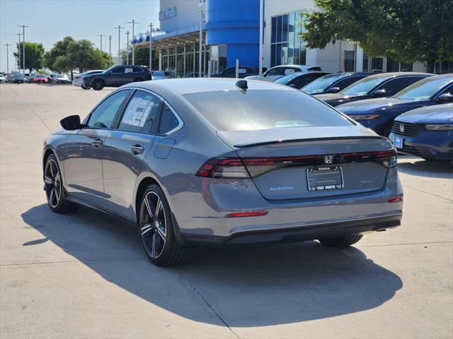 new 2025 Honda Accord Hybrid car, priced at $33,799