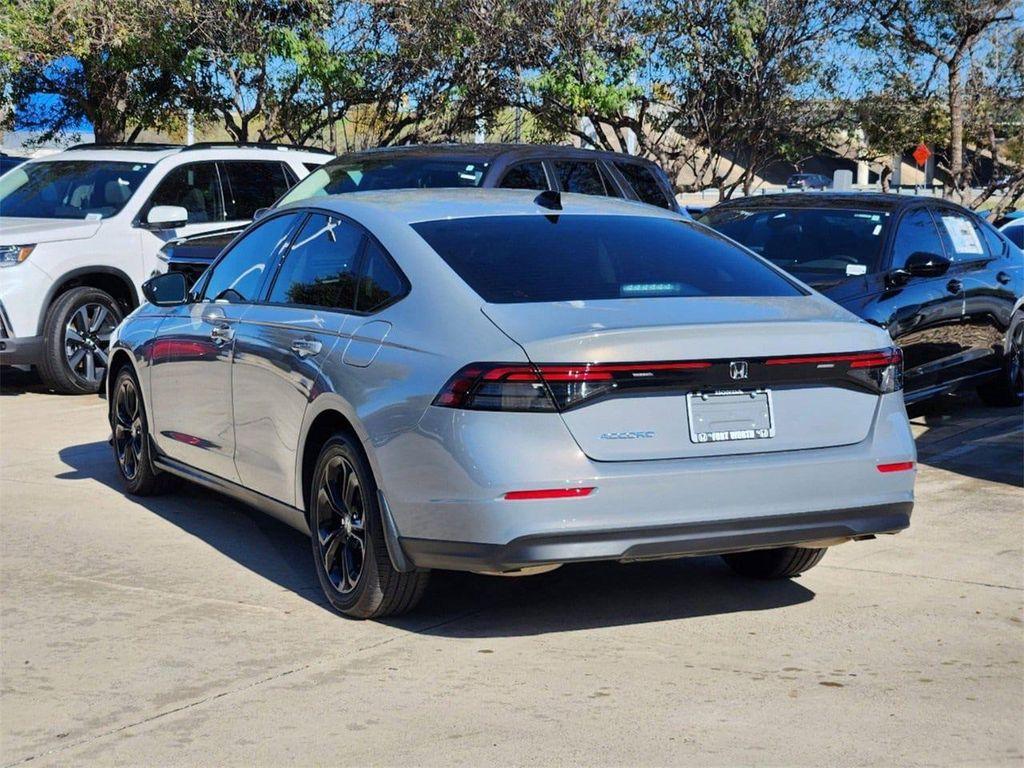 new 2025 Honda Accord car, priced at $30,950