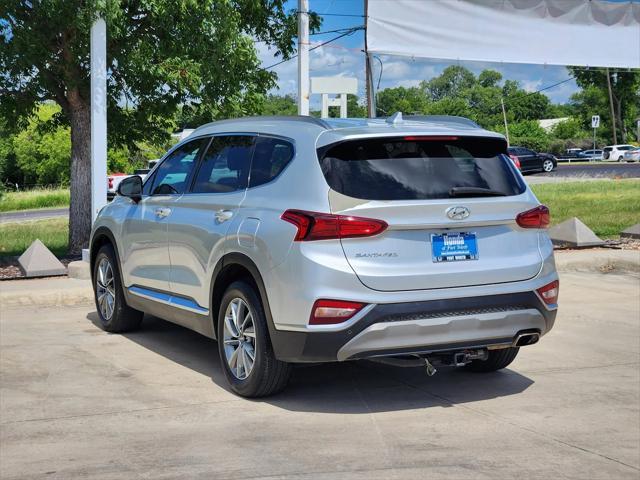 used 2019 Hyundai Santa Fe car, priced at $16,500