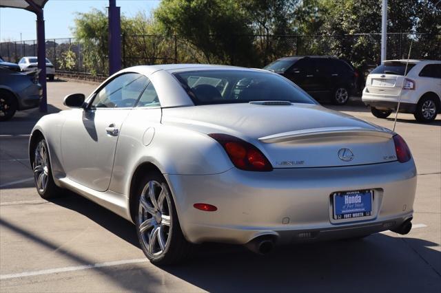 used 2004 Lexus SC 430 car, priced at $15,900