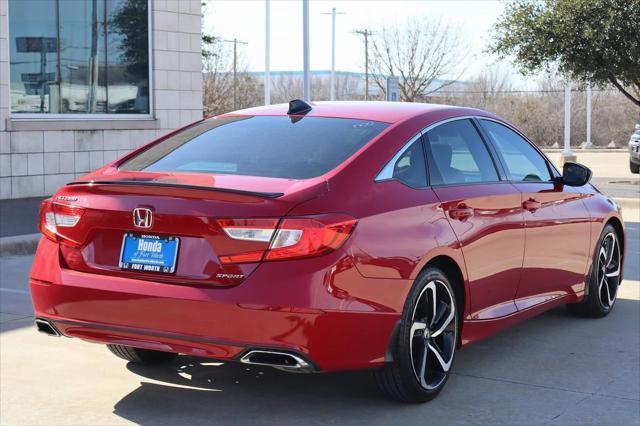 used 2022 Honda Accord car, priced at $25,700