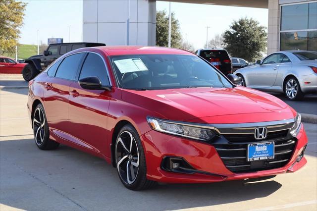 used 2022 Honda Accord car, priced at $25,700