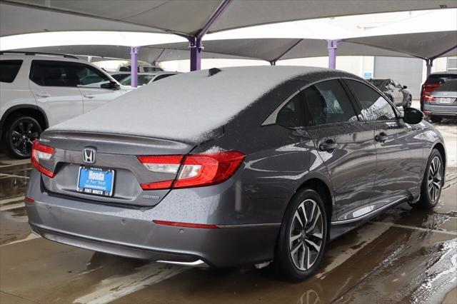 used 2021 Honda Accord Hybrid car, priced at $27,400