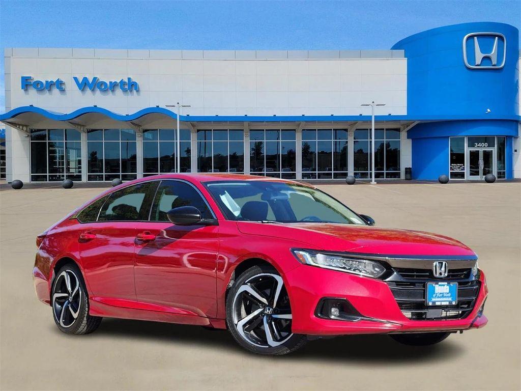 used 2021 Honda Accord car, priced at $20,900