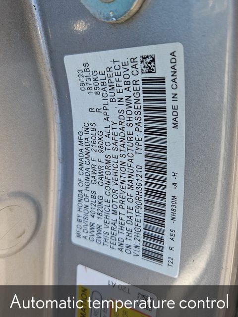 used 2024 Honda Civic car, priced at $26,997