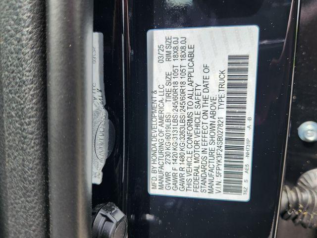 new 2025 Honda Ridgeline car, priced at $43,375