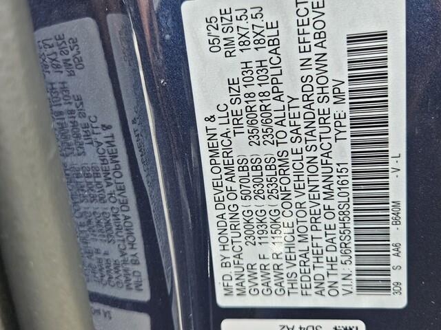 new 2025 Honda CR-V Hybrid car, priced at $34,845