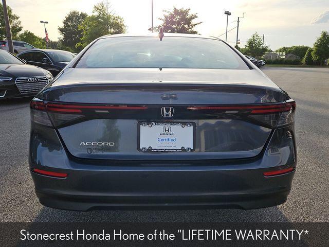 used 2024 Honda Accord car, priced at $26,962