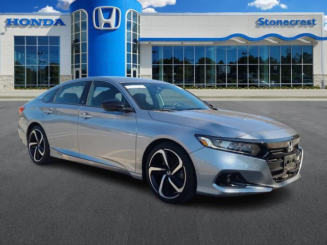 used 2022 Honda Accord car, priced at $27,626