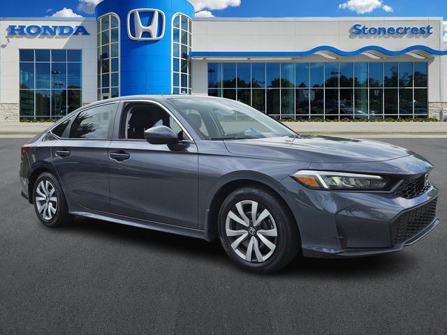 new 2025 Honda Civic car, priced at $24,700