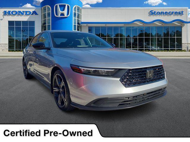 used 2025 Honda Accord Hybrid car, priced at $30,202