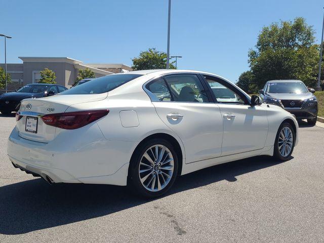 used 2022 INFINITI Q50 car, priced at $29,751