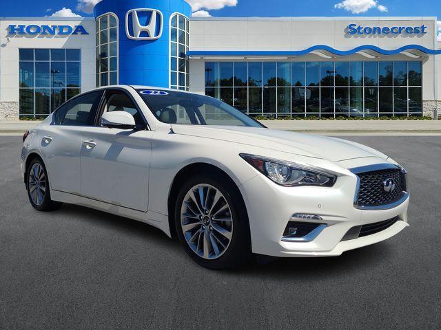 used 2022 INFINITI Q50 car, priced at $29,751