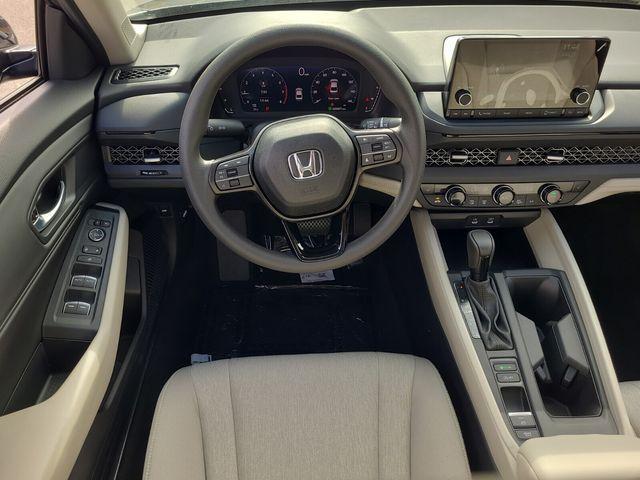 new 2025 Honda Accord car, priced at $30,555