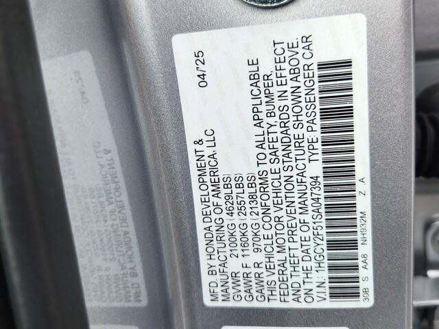 new 2025 Honda Accord Hybrid car, priced at $33,805
