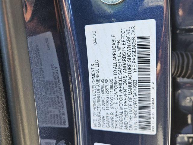 new 2025 Honda Accord Hybrid car, priced at $35,090