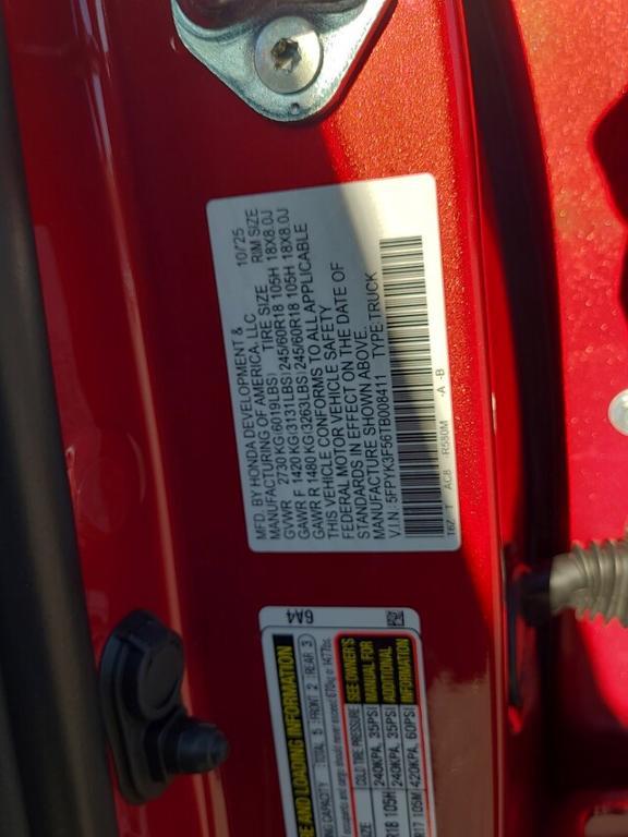 new 2026 Honda Ridgeline car