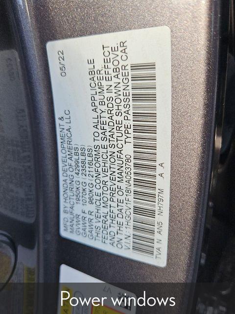 used 2022 Honda Accord car, priced at $25,784