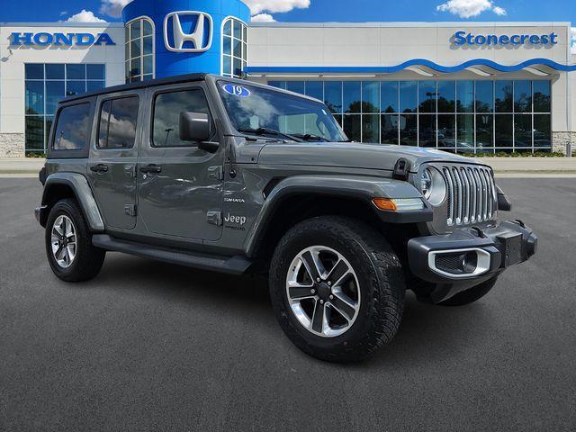 used 2019 Jeep Wrangler Unlimited car, priced at $30,147